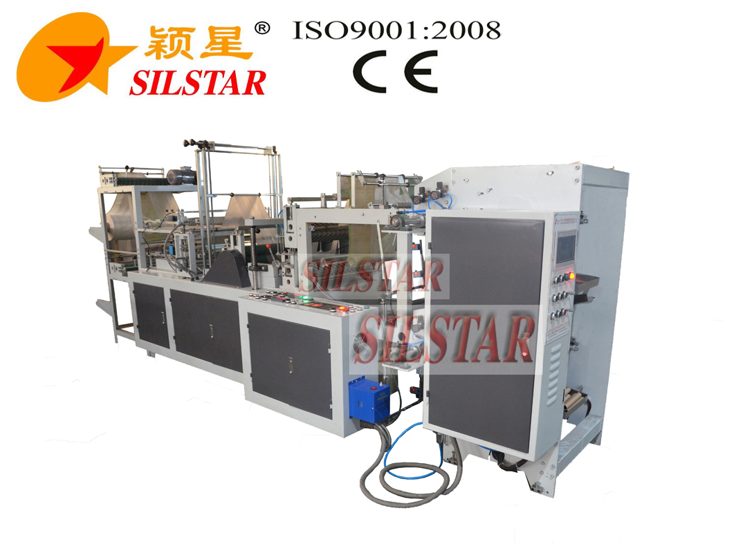GBDR-500 III Automatic Rolling Bag Making Machine Paper Core Type 